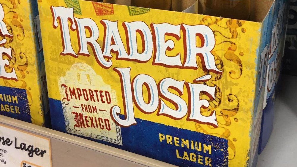 Trader Jose's premium lager at Trader Joe's