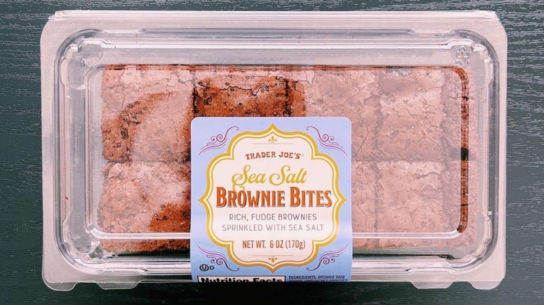 Trader Joe's Sea Salted Brownie Bites