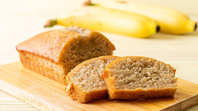 homemade banana bread