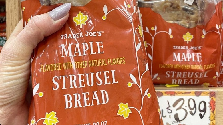 Trader Joe's Maple Streusel Bread