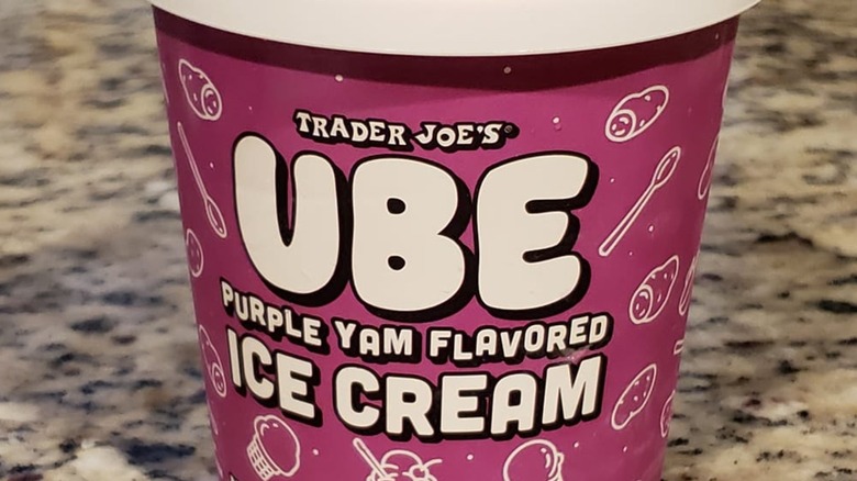 Trader Joe's ube ice cream