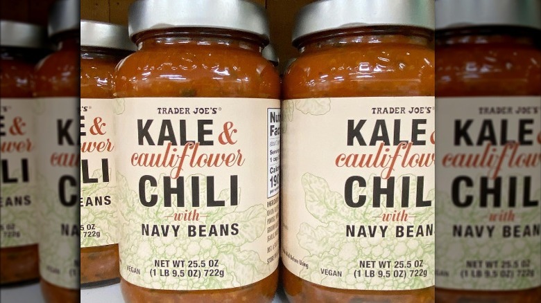 Trader Joe's Kale & Cauliflower Chili