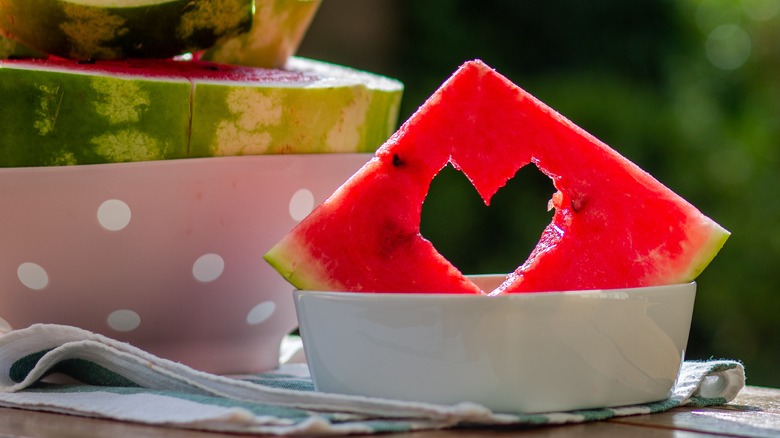 slices of watermelon