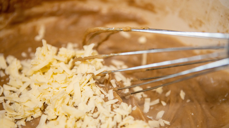 Welsh rarebit cheese sauce