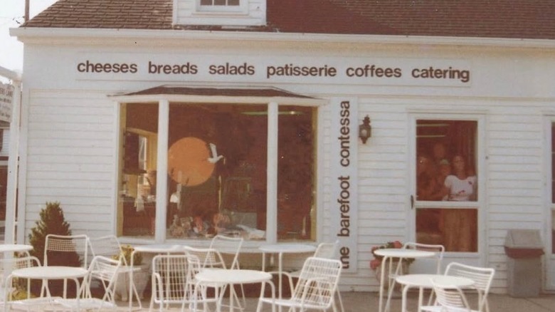 the exterior of the Barefoot Contessa store
