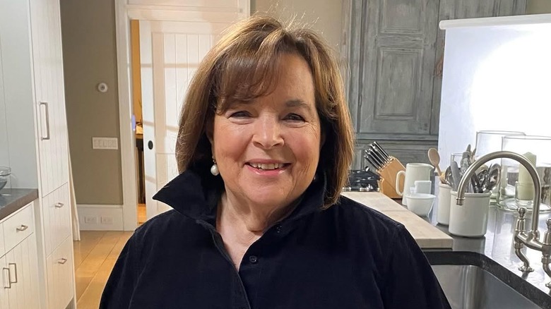 Ina Garten in her kitchen
