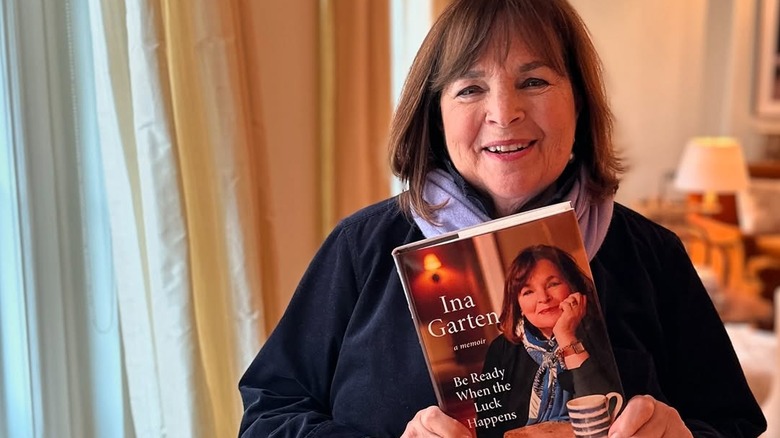 Ina Garten with her memoir