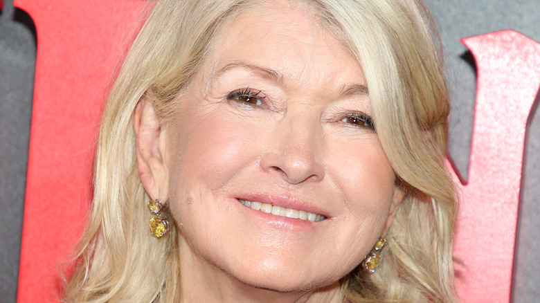 Martha Stewart smiling