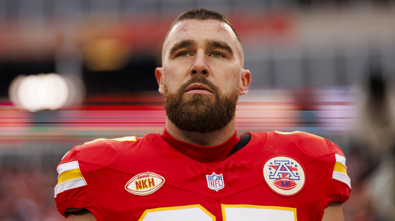 Travis Kelce in uniform