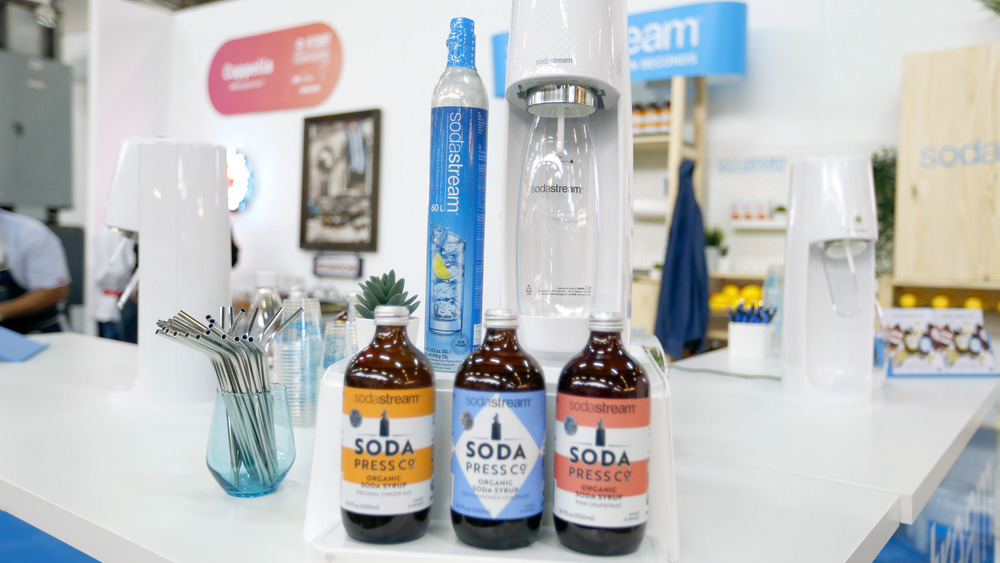 Sodastream organic soda syrups