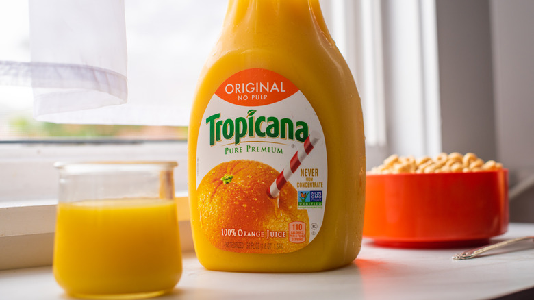 Tropicana orange juice