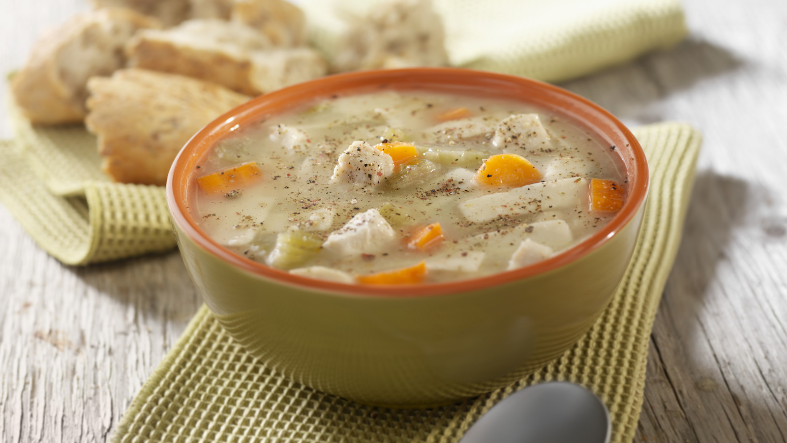 Truffle Oil Adds A Splash Of Umami To Chicken Noodle Soup