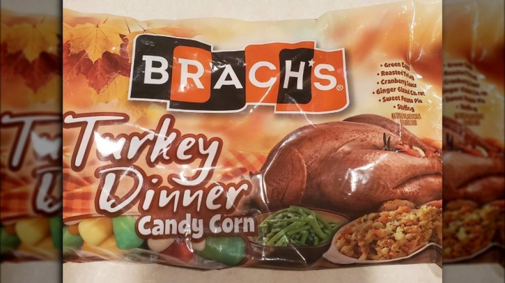 Bag of Brach's Turkey Dinner Candy Corn