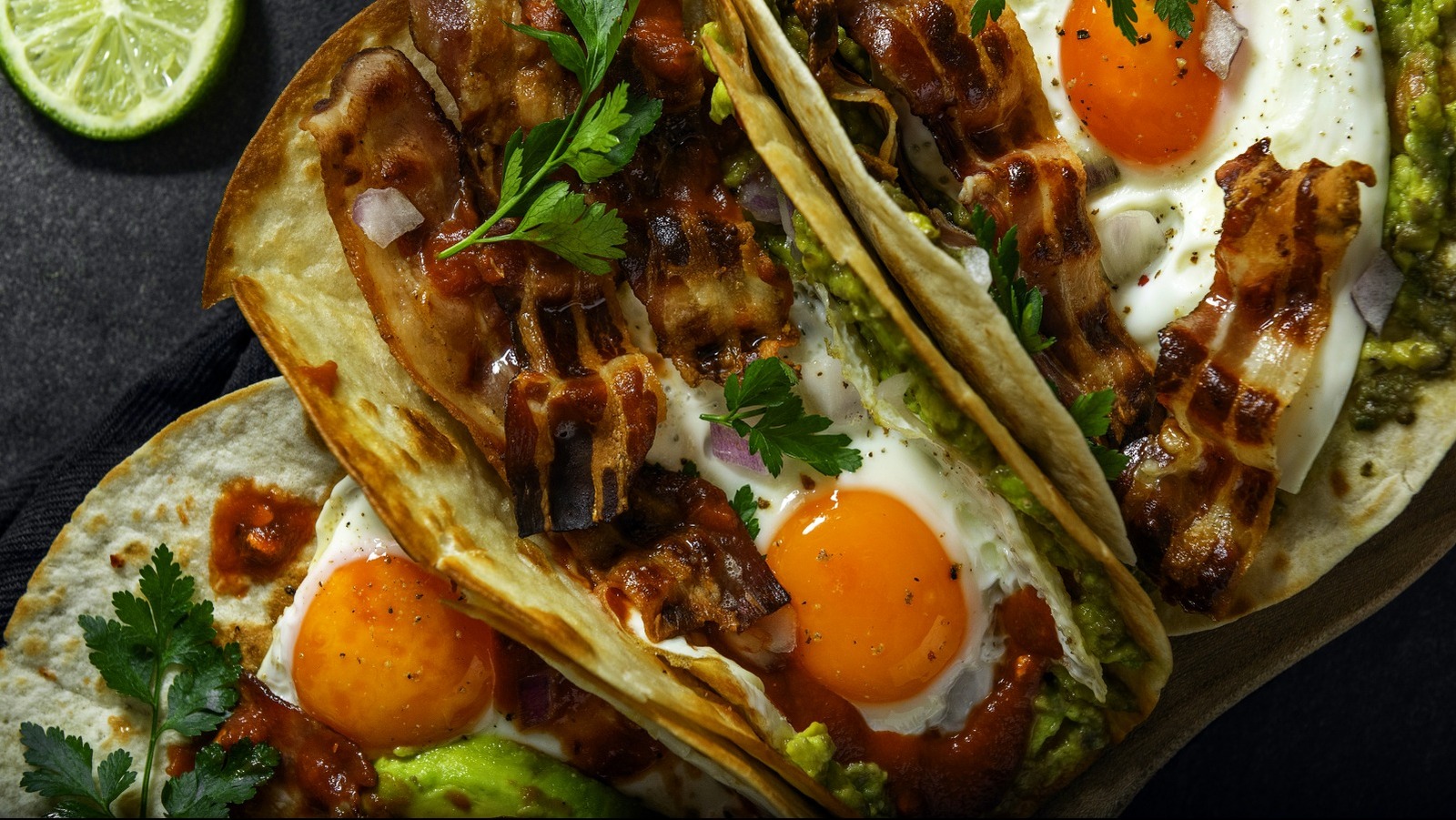 Turn Breakfast Tacos From Drab To Fab With This Hot Sauce Hack