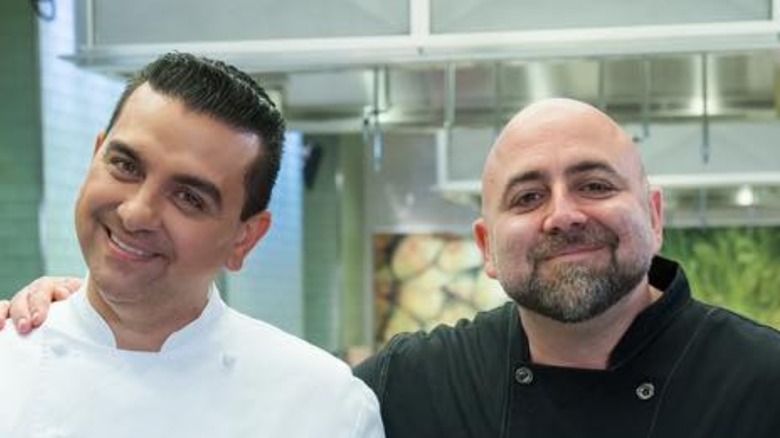Pastry chefs Buddy Valastro and Duff Goldman