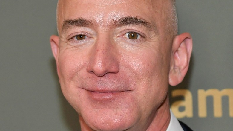 Jeff Bezos smiling