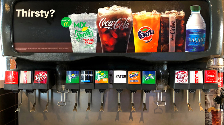 McDonald's fountain drinks