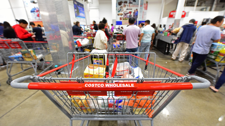 Costco shopping cart