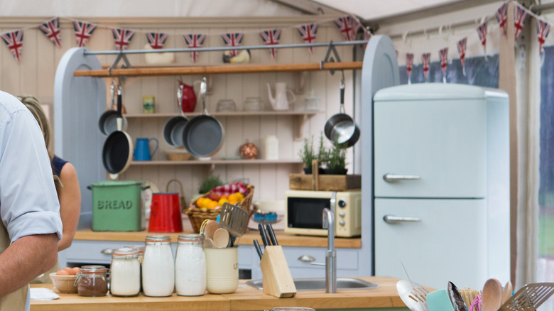 Great British Bake Off kitchen