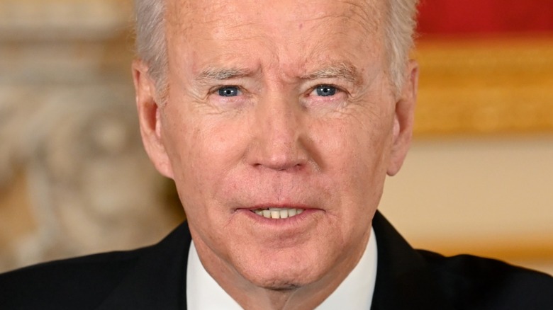 Joe Biden closeup