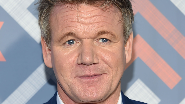 Gordon Ramsay smiling