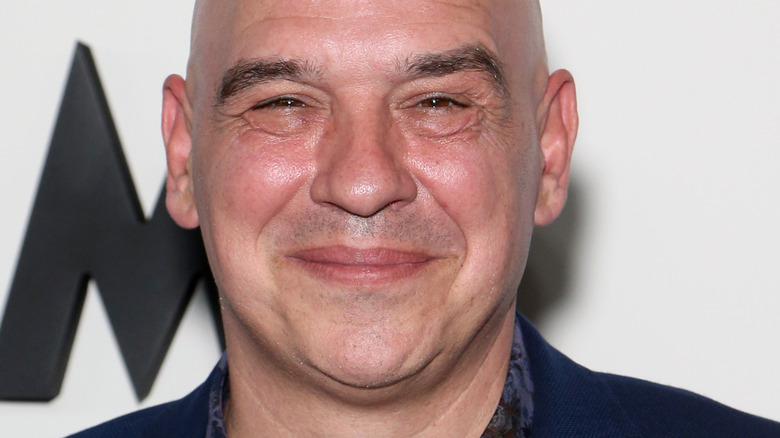 Close up of Michael Symon smiling