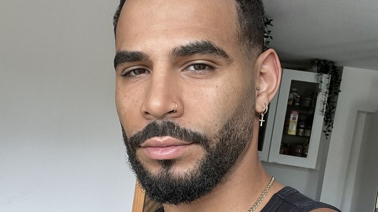GBBO's Sandro wearing nose ring