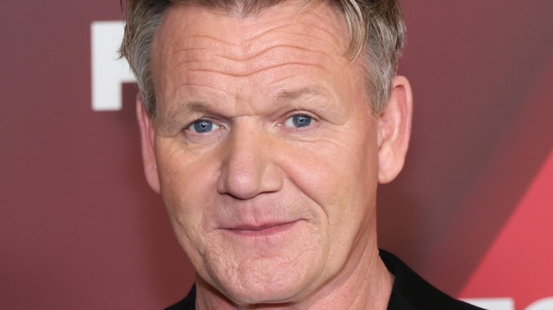 close up of gordon ramsay's face