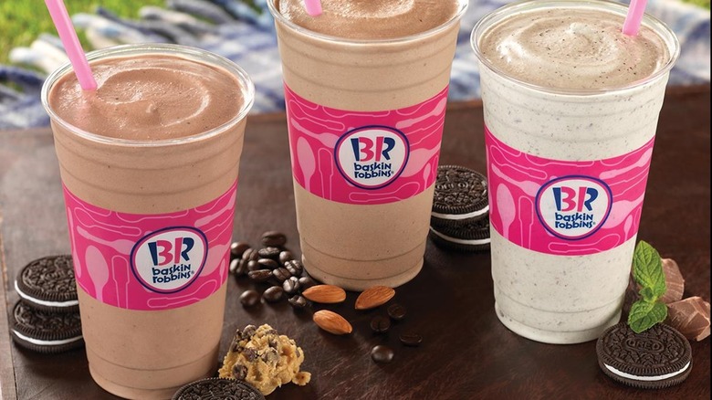 Baskin-Robbins shakes