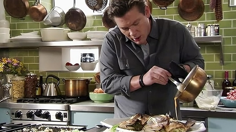 Tyler Florence in a scene from the series "Tyler's Ultimate"