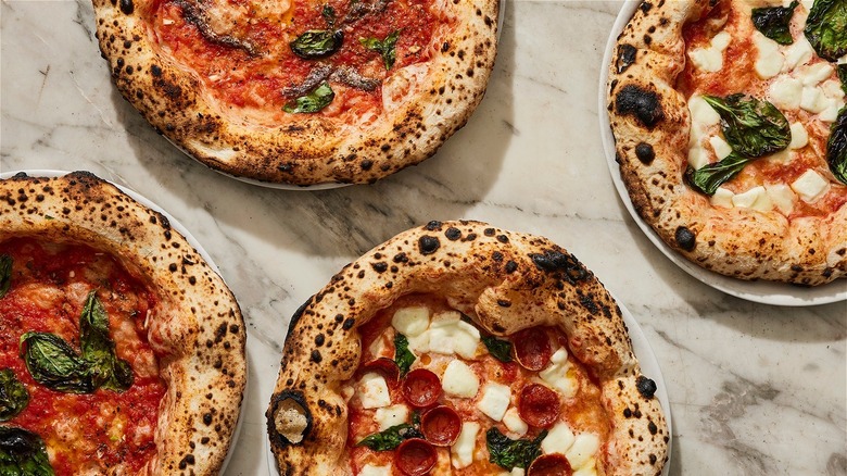 Neapolitan wood-fired pizzas