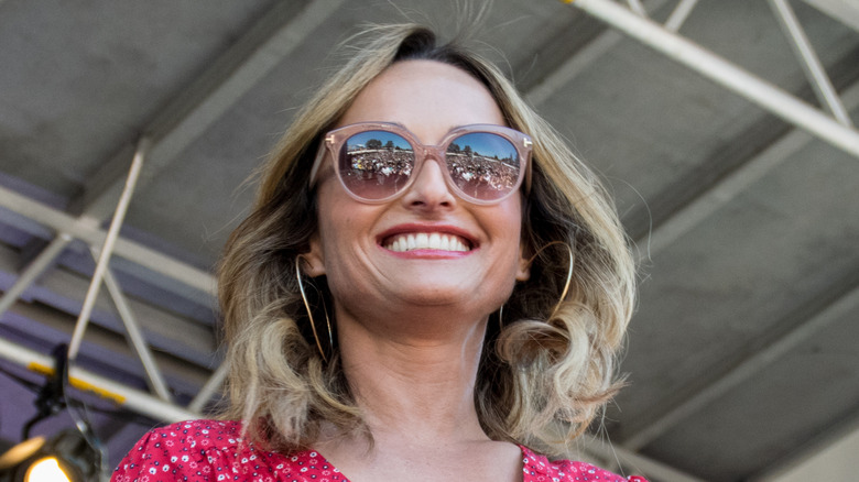 Giada De Laurentiis at food festival