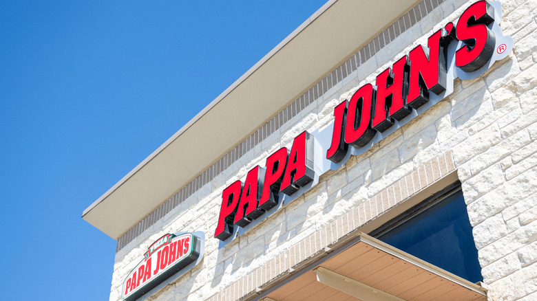 Papa John's exterior