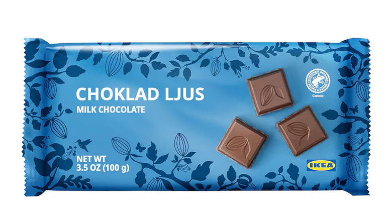 choklad ljus bar