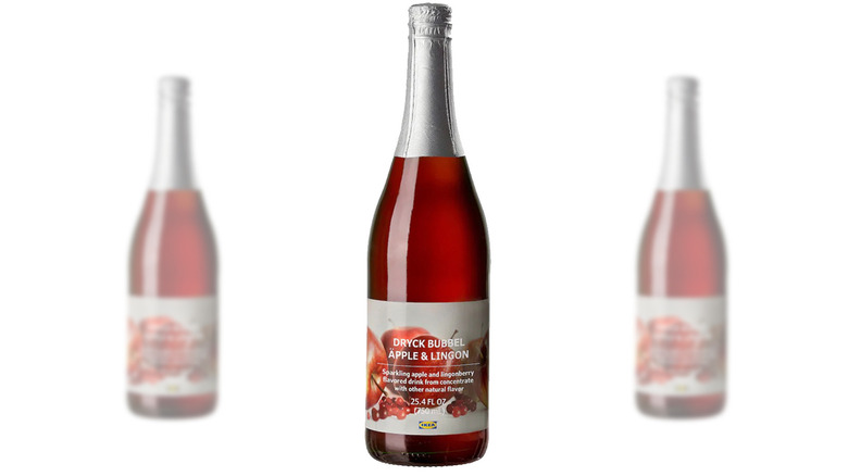 Dryck bubbel äpple & lingon