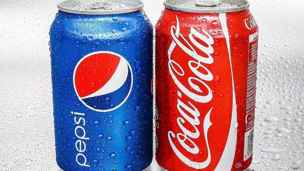 Pepsi and Coke cans