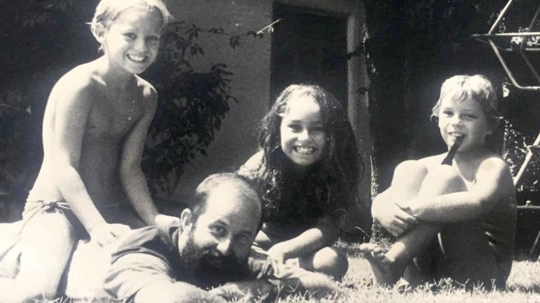 Giada De Laurentiis and family