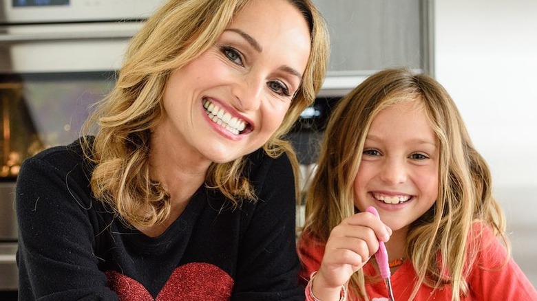 Giada De Laurentiis and daughter