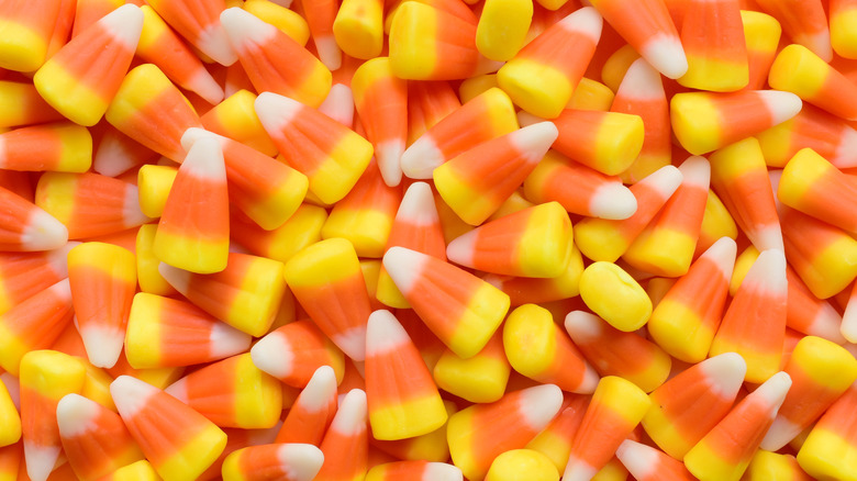 pile of candy corn