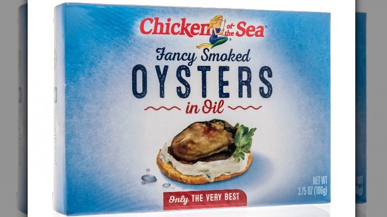 chicken of the sea smoked oysters
