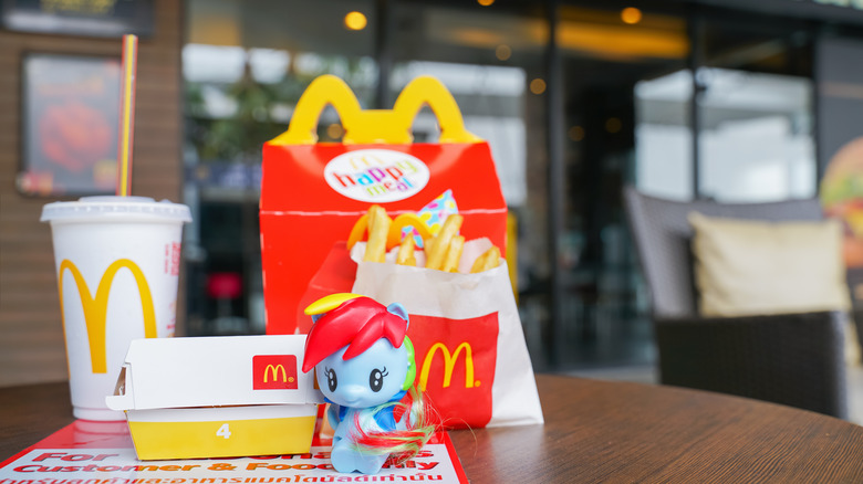 McDonald's Happy Meal and toy