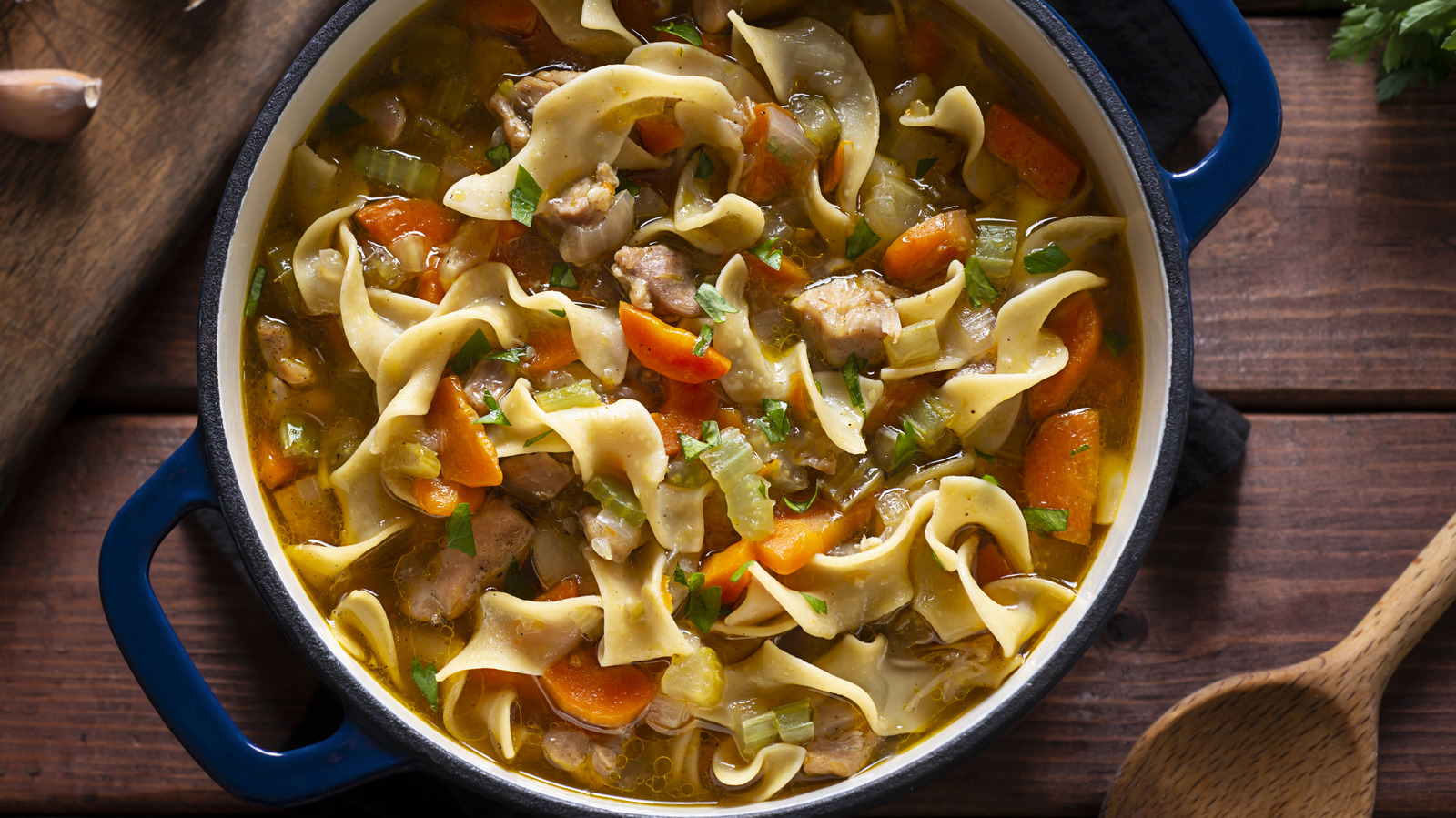 Upgrade Pasta Soup To The Next Level By Toasting Your Noodles