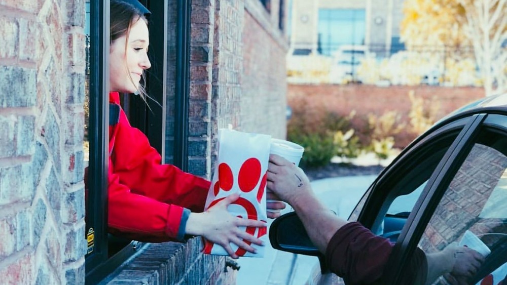 Chick-fil-A drive thru