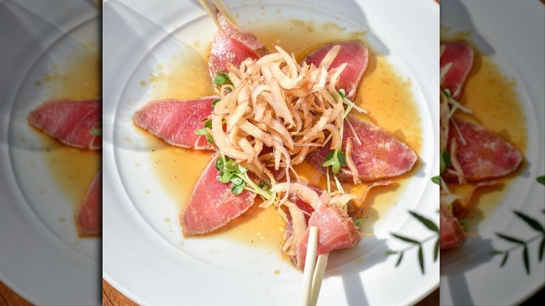 Nobu sashimi