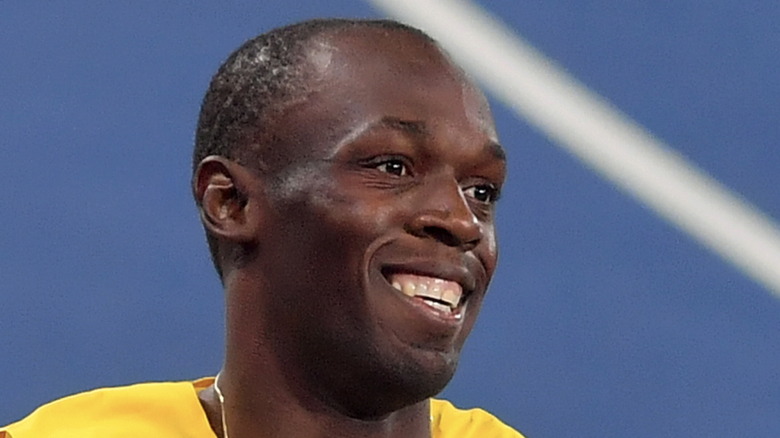 usain bolt close up