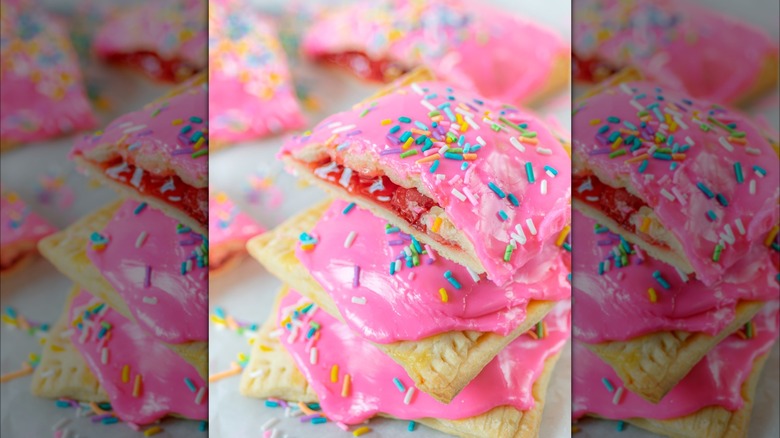 Three copycat cherry Pop-Tarts