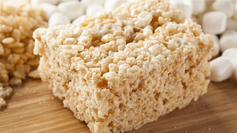 Rice krispie treat