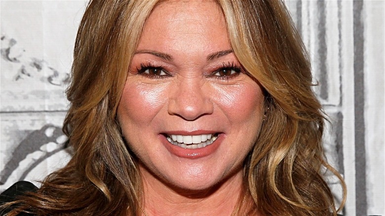 Valerie Bertinelli smiles in closeup 