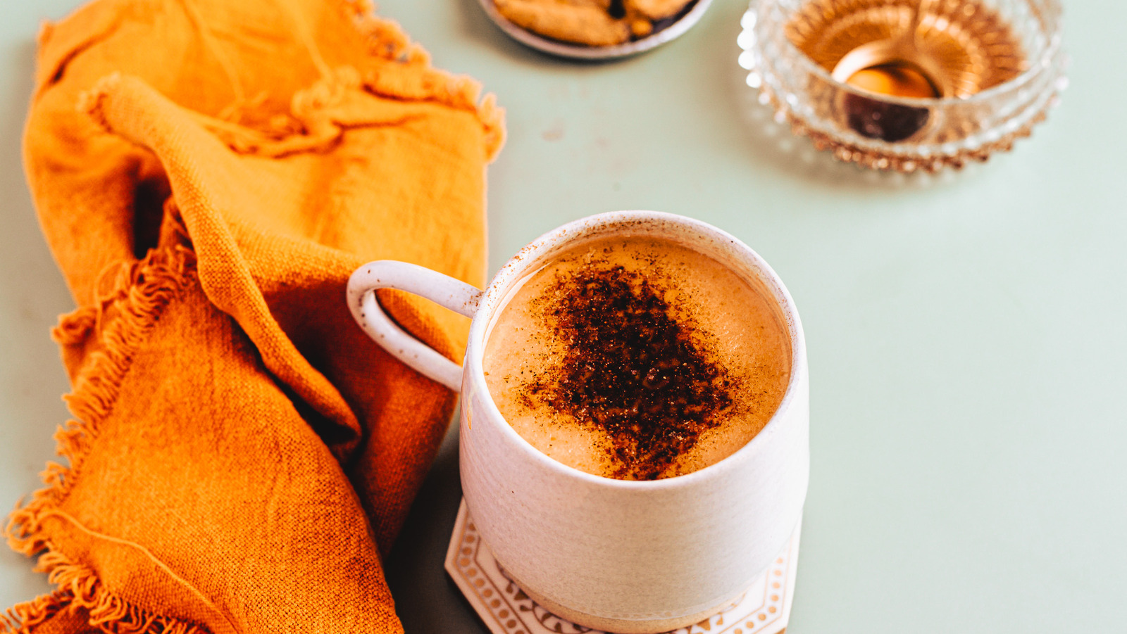 Vegan Cashew Turmeric Golden Milk Recipe