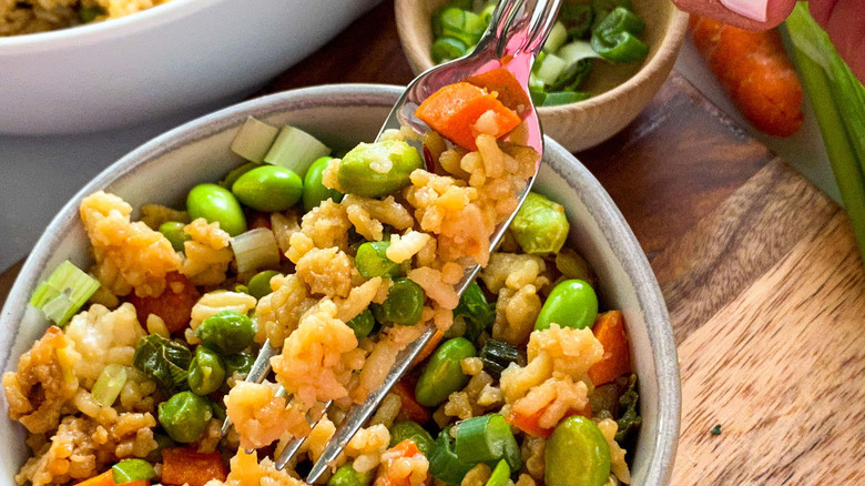 rice in a bowl
